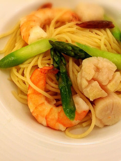 海老と帆立、アスパラガスのあっさりパスタ-レシピのメイン写真