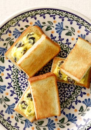 おてがるレーズンバターサンド-レシピのメイン写真