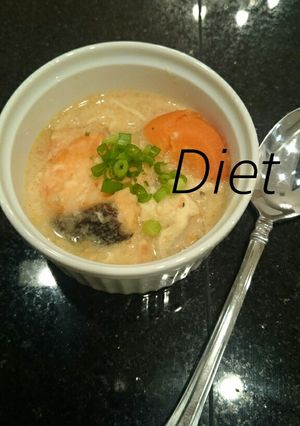 鮭の湯葉クリーム煮☆クリーム不使用低カロ-レシピのメイン写真