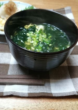 簡単わかめスープ-レシピのメイン写真