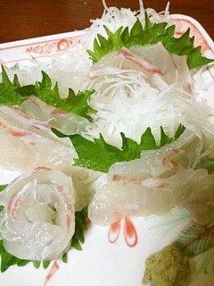 お刺身の大根は自分で作るとおいしい♫-レシピのメイン写真