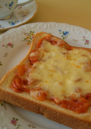 週末の朝食☆ピザトースト-レシピのメイン写真