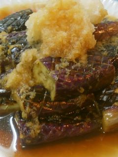 さっぱり美味しい 揚げないナスの煮浸し-レシピのメイン写真