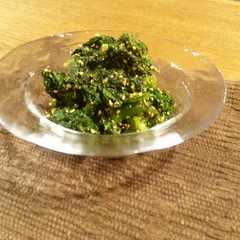 รูปของ 青菜の胡麻和え