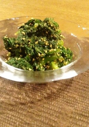 青菜の胡麻和え-レシピのメイン写真