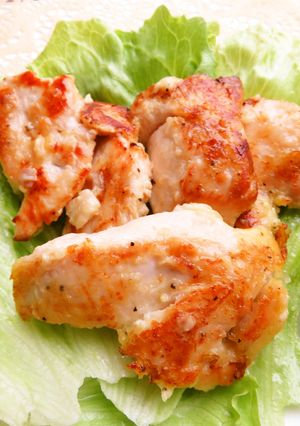 ☺鶏むね肉で簡単ジューシーチキンソテー☺-レシピのメイン写真