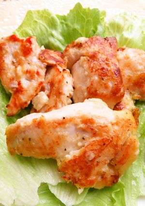 ☺鶏むね肉で簡単ジューシーチキンソテー☺-レシピのメイン写真
