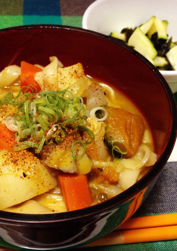 ほかほか♡かぼちゃの煮込みほうとう-レシピのメイン写真