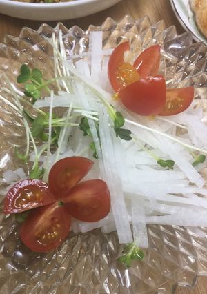 カイワレ菜と大根のサラダ-レシピのメイン写真