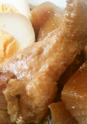 圧力鍋に放り込むだけ！手羽元の黒酢煮-レシピのメイン写真