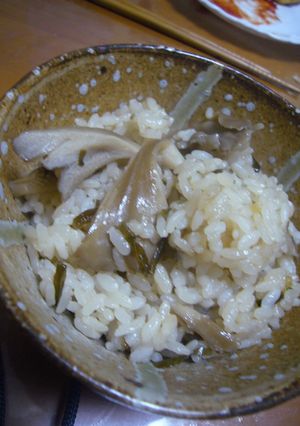 簡単★塩コンブdeきのこご飯❤-レシピのメイン写真