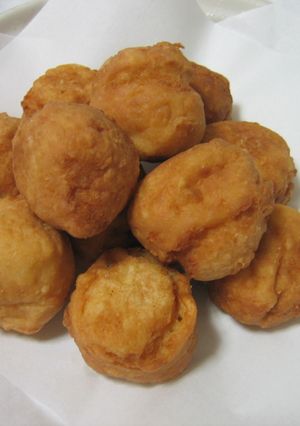 豆腐とはんぺんと鮭のふわふわ揚げ-レシピのメイン写真