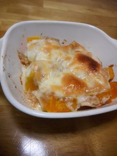 かぼちゃとツナのマヨチーズ焼き-レシピのメイン写真