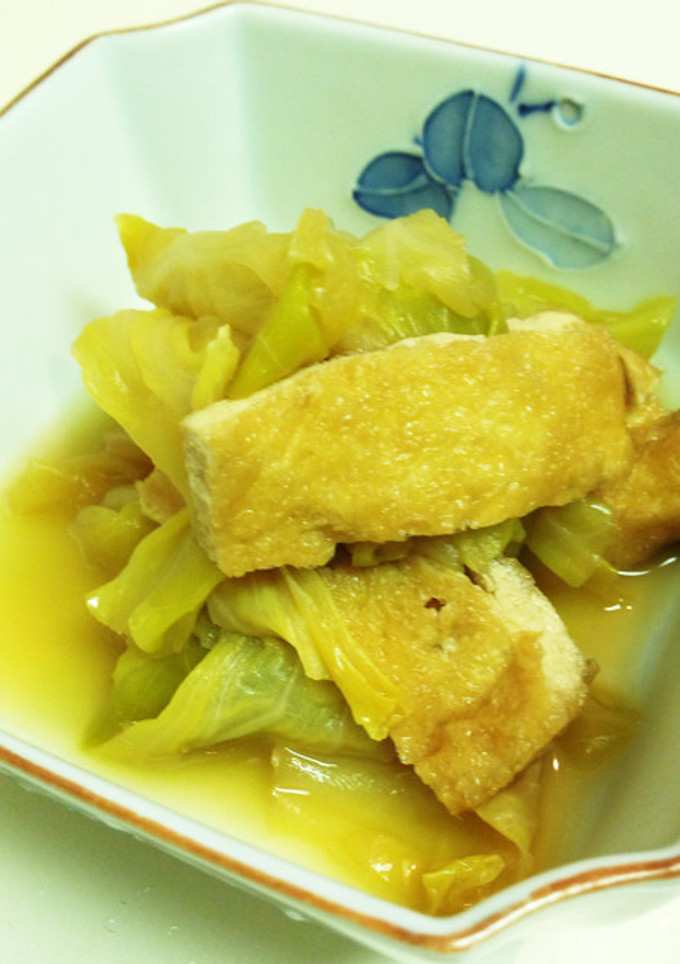 春キャベツと油揚げの＊簡単煮＊-レシピのメイン写真