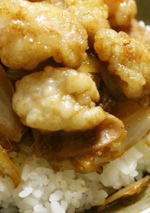 激ウマぷるぷる！ホルモン生姜焼きdon♪-レシピのメイン写真