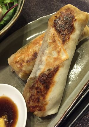 肉じゃがの残りで春巻き〜☆-レシピのメイン写真