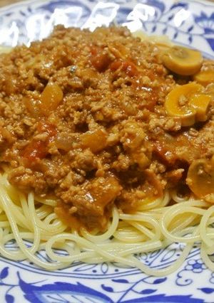 お野菜たっぷりミートソース-レシピのメイン写真