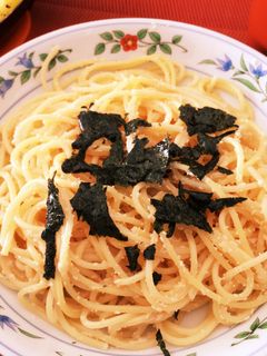 バター不要!たらこ(明太子)スパゲティ-レシピのメイン写真