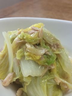 白菜のツナ煮-レシピのメイン写真