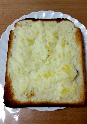 クリームチーズとさつまいもトースト-レシピのメイン写真