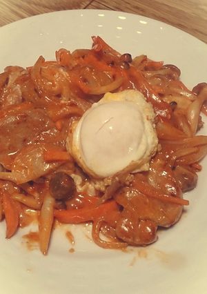 男子大好き！胸肉のナポリタン炒め-レシピのメイン写真