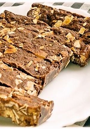 簡単ざくざくっと♪食べるチョコバー-レシピのメイン写真