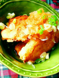 豆腐でかさまし♡大根おろしの揚げ餅-レシピのメイン写真