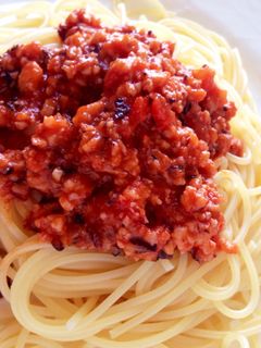 タコのトマトソースパスタ-レシピのメイン写真