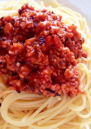 タコのトマトソースパスタ-レシピのメイン写真