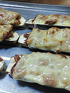 焼き茄子~ツナ味噌チーズ~-レシピのメイン写真