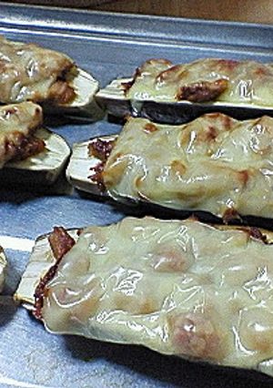 焼き茄子～ツナ味噌チーズ～-レシピのメイン写真