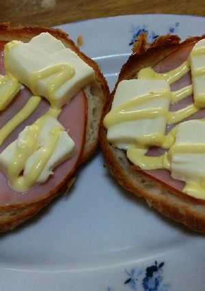 ハムチーズ-レシピのメイン写真