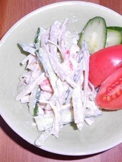 簡単 ごぼうサラダ-レシピのメイン写真
