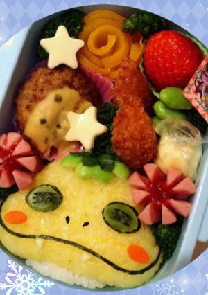 園児キャラ弁 ツチノコ 妖怪ウォッチ-レシピのメイン写真