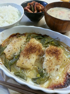 簡単♡焼くだけ!白身魚のオーブン焼き-レシピのメイン写真