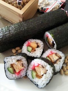 節分☆恵方巻き!簡単・太巻き!五色♪-レシピのメイン写真