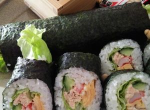 節分☆恵方巻き！簡単・太巻き！サラダ♪-レシピのメイン写真