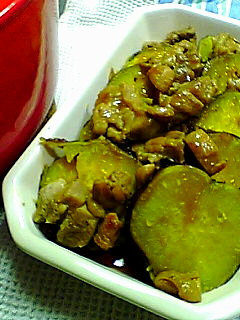 さつまいもの焼肉のタレ煮☆-レシピのメイン写真