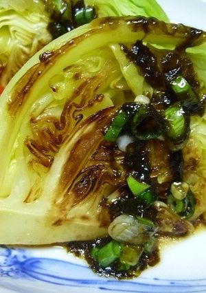 キャベツのステーキ☆海苔ソース-レシピのメイン写真