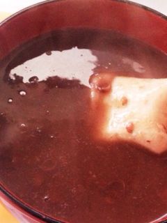圧力鍋で簡単、ぜんざい-レシピのメイン写真