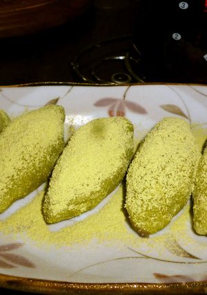 ぎゅうひで　鶯餅-レシピのメイン写真