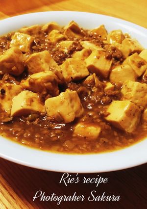 ヘルシー♡♡♡プルプル本格的な麻婆豆腐♡-レシピのメイン写真