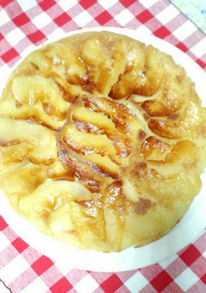 甘いりんご煮のパンケーキ♪-レシピのメイン写真