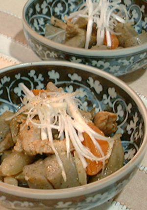 がつんと☆豚肉と根菜のにんにく煮-レシピのメイン写真