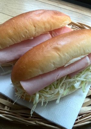 キャベツとハムだけ超！美味しいコッペパン-レシピのメイン写真