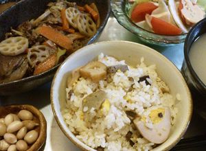 おでんの残ったダシ汁＆具で炊き込みごはん-レシピのメイン写真