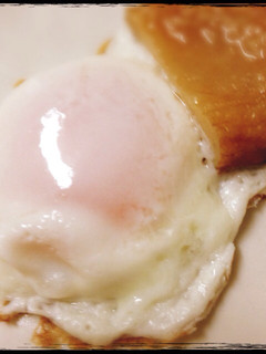 冷凍卵で目玉焼き、おでん種ふう?!-レシピのメイン写真