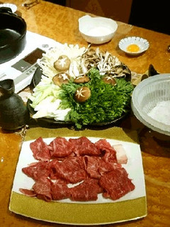 我が家のすき焼きの食べ方♪-レシピのメイン写真