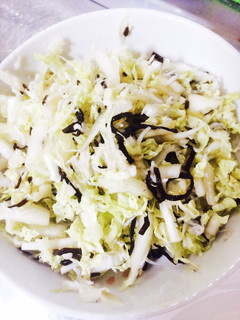 白菜塩昆布しらすサラダ-レシピのメイン写真