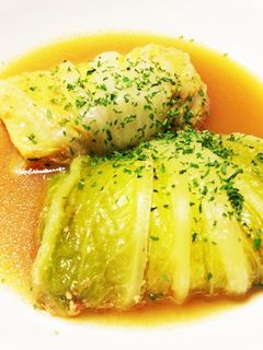 絶品スープ♡ロール白菜のトマトミルク煮込-レシピのメイン写真